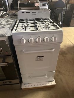 Stove gas range avanty w 20”