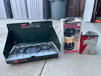 Coleman camping stuff