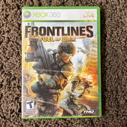 Frontlines Fuel Of War Xbox360 Video Game