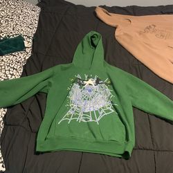 Green Sp5der Hoodie Real From Bellevue Mall Bought It For 350