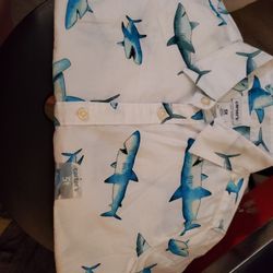 Boy's Shark Shirt, size5T, $7.00