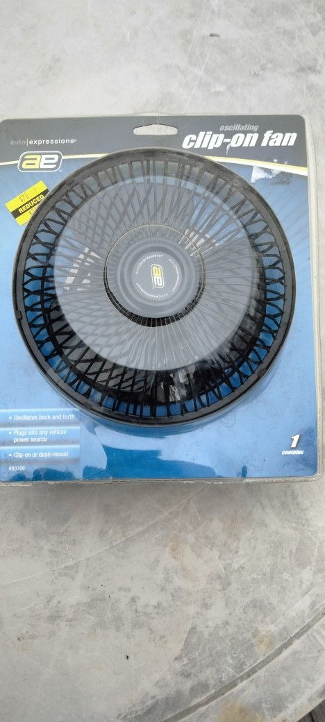 Clip On Fan New In Box