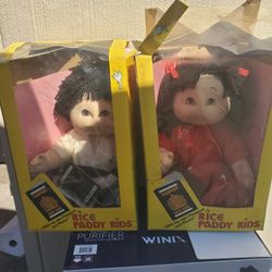 Rice Patty Dolls With Passports