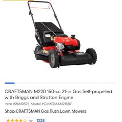 Brand New Craftsman Lawnmower