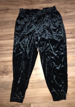 Women’s green joggers