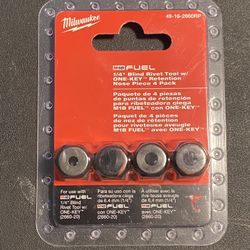 Milwaukee M12 Rivet Tool Retention Nose Pieces (4-Pack)