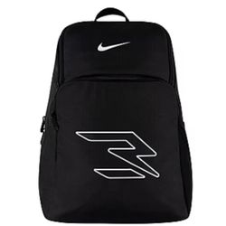 Nike 3 Brand By Russell Wilson Solid Large Black Men’s Backpack 9AT012-023 NEW