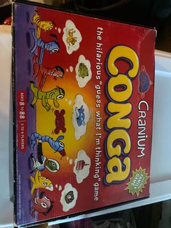 Cranium Conga is a fast-paced family guessing game from 2003