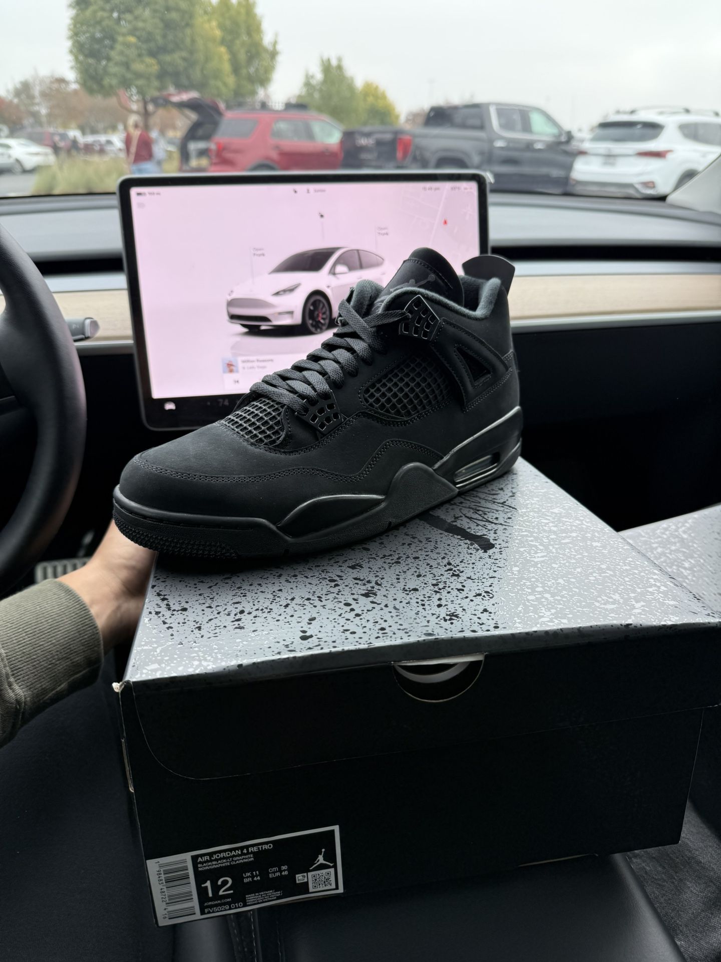 Black Cat 4s Size 12 Men’s 