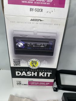 Metra - Dash Kit for Select 1(contact info removed) Chrysler Vehicles - Black