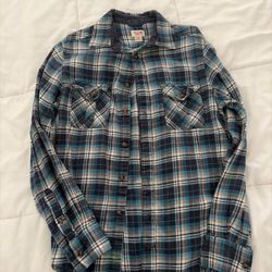 Mossimo Supply Co Plaid Flannel Shirt Size S/P
