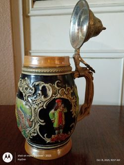 Authentic Handcrafted 8-in German Beer Stein