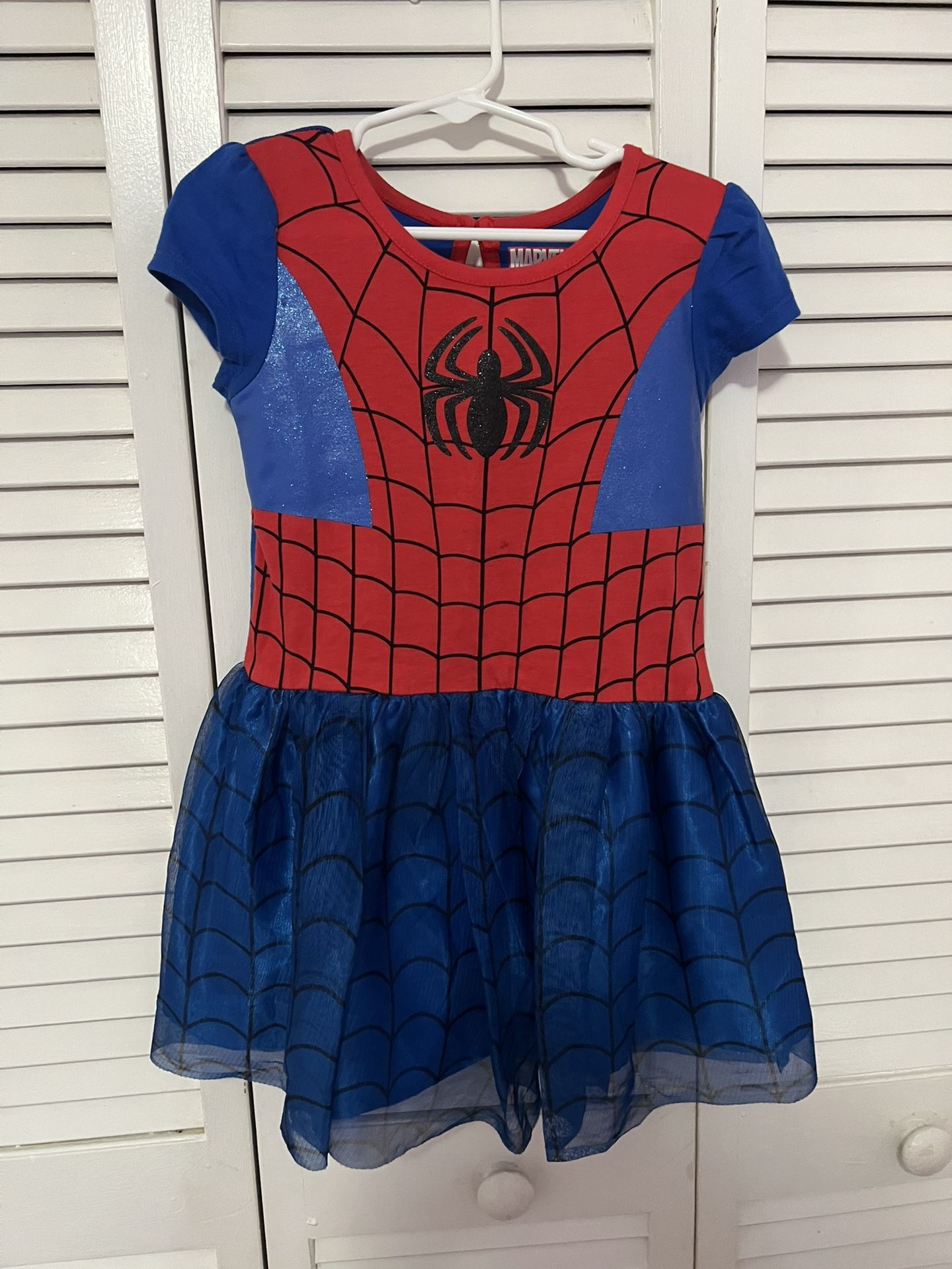 Girls Spiderman Dress (size 4)