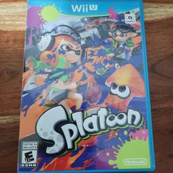 Splatoon (Nintendo Wii U, 2015) CIB Complete with Manual, Clean Game