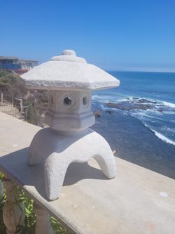 Pagoda Lantern Statue Concrete 