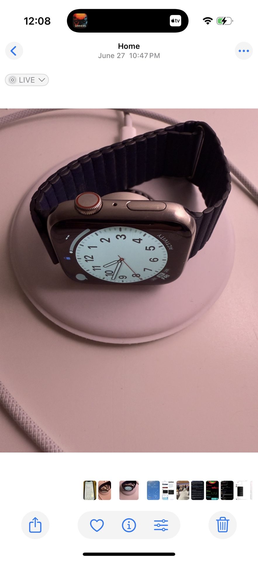 Titanium Series 7 45mm Apple Watch