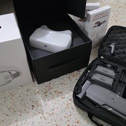 DJI MAVIC 2 plus fly more plus dji goggles