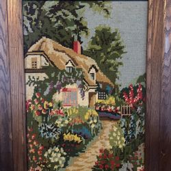 Needlepoint Framed Art