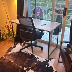 Desk + Chair (new)
