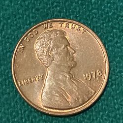1978 No Mint Lincoln Penny