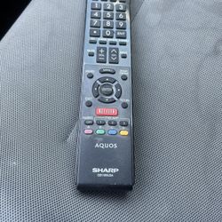 SHARP AQUOS Tv Remote Control