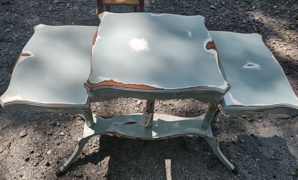 Painted Vintage Accent Table
