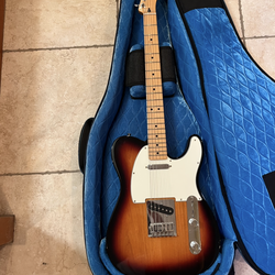 Fender MIM Telecaster  w/ Reunion Blues Hardshell Case (Brand New)