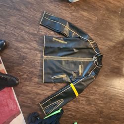 Black Faux Leather Jacket