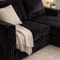 New Black 2-Piece Sectional – In Stock 93311 – Delivery Available