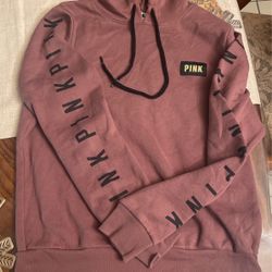 Pink Sweater w/hoodie