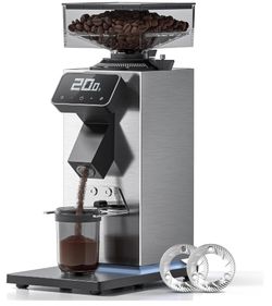 Commerical Flat Burr Coffee Bean Grinder
