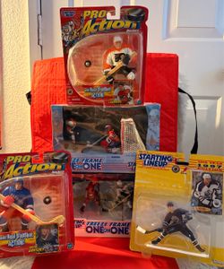 Vintage Hockey NHL action figure collectible lot