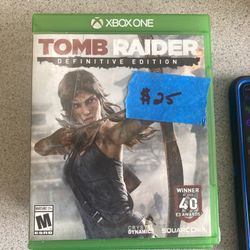 XBOX ONE TOMB RAIDER