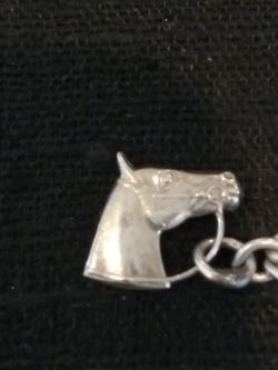 🐴925 Sterling silver horse head charm