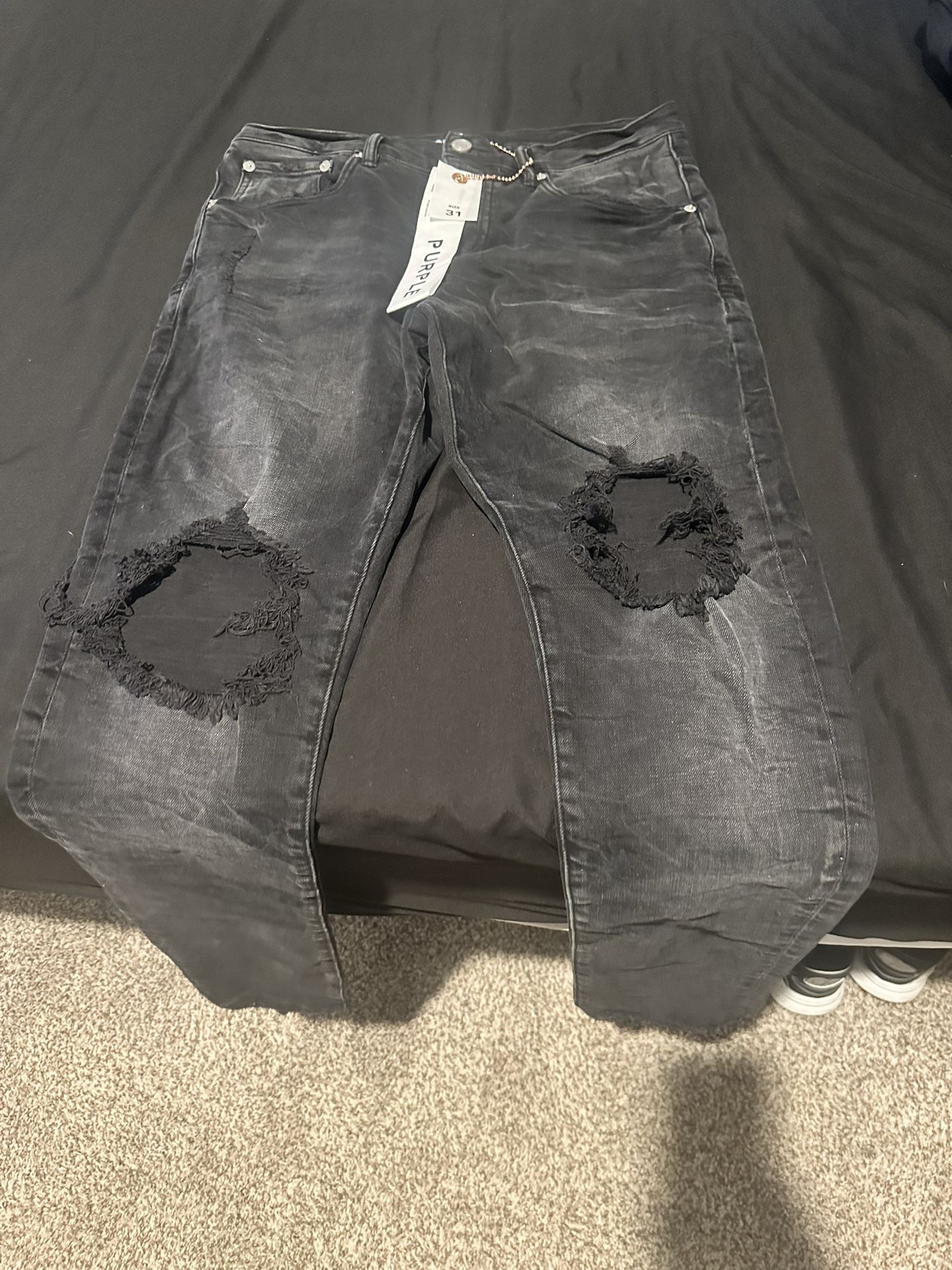 Purple Jeans Size 31