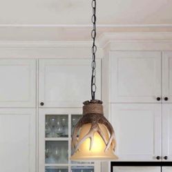 Antler pendant lights