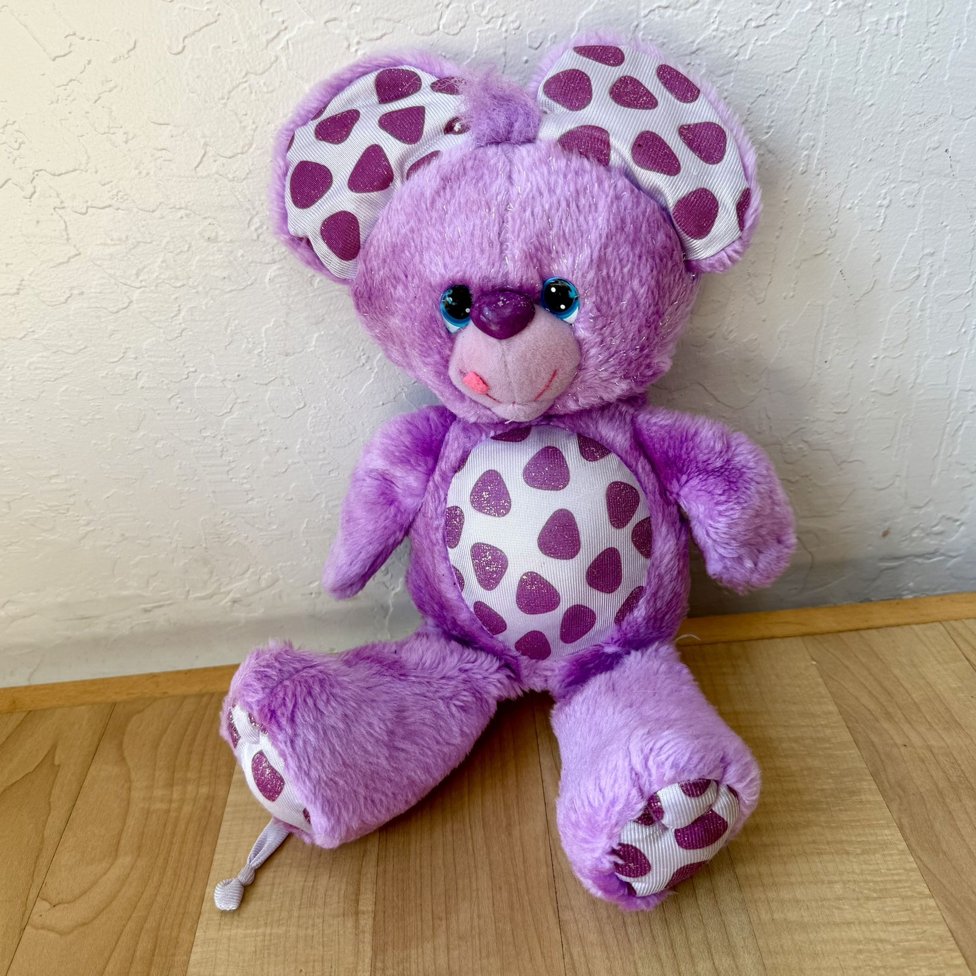 Vintage 1989 Kenner Hallmark Party Yum Yums Goody Grape Purple Mouse Plush