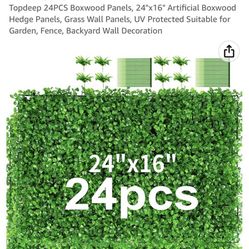Boxwood Fake Ivy For Backdrop