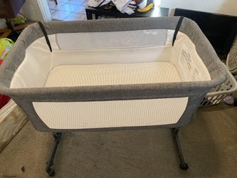 New Baby Mika Micky Bedside Crib