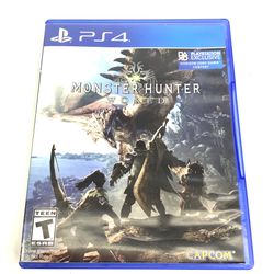 PS4 Monster Hunter Video Game PlayStation 4 