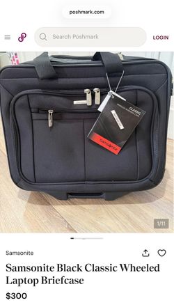 Samsonite Classic Wheeled Laptop Briefcase