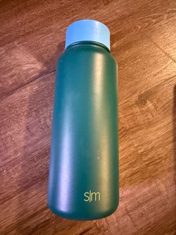 Simple Modern 32oz Insulated Water Bottle – Teal/Green Ombre