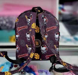 Mini discount brand backpack