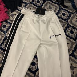 Palm Angles White And Black Pants Size Large Brand New With Tags