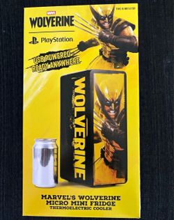 Marvel's Wolverine PlayStation Micro Mini Fridge