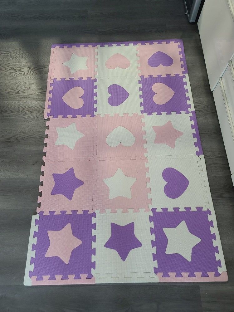 Baby Girl Foam Mat