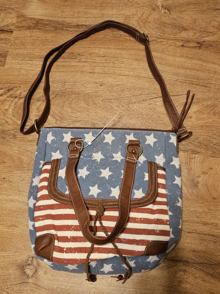 Stars & Stripes 4th July Purse/Handbag/Tote/Crossbody New Without Tags