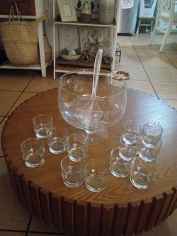 Princess House Punch Bowl