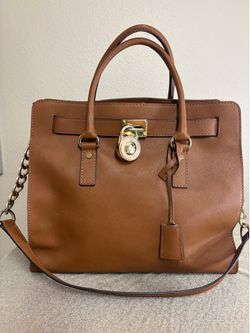 Michael kors brown pebbles satchel