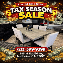 Modern 7 piece dining table set ( table + 6 chairs )